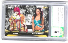 2017 Topps WWE Asuka vs Peyton Royce Rivalries #RV-16 Graded Card CSG 9 mint