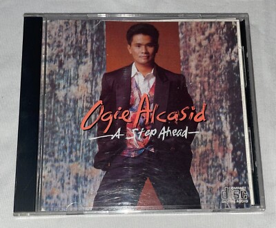 Ogie Alcasid A Step Ahead CD RARE 1992 Philippine Import Dance Pop Ballad Rock
