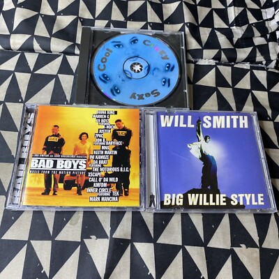 CD Lot Of 4: Bad Boys - Will Smith - TLC