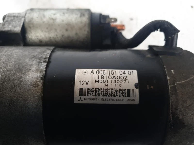 A0061510401 MOTORINO AVVIAMENTO SMART FORFOUR (454) 1.5 TDCI 12V MAN 5M 95CV (20 - Immagine 3 di 3