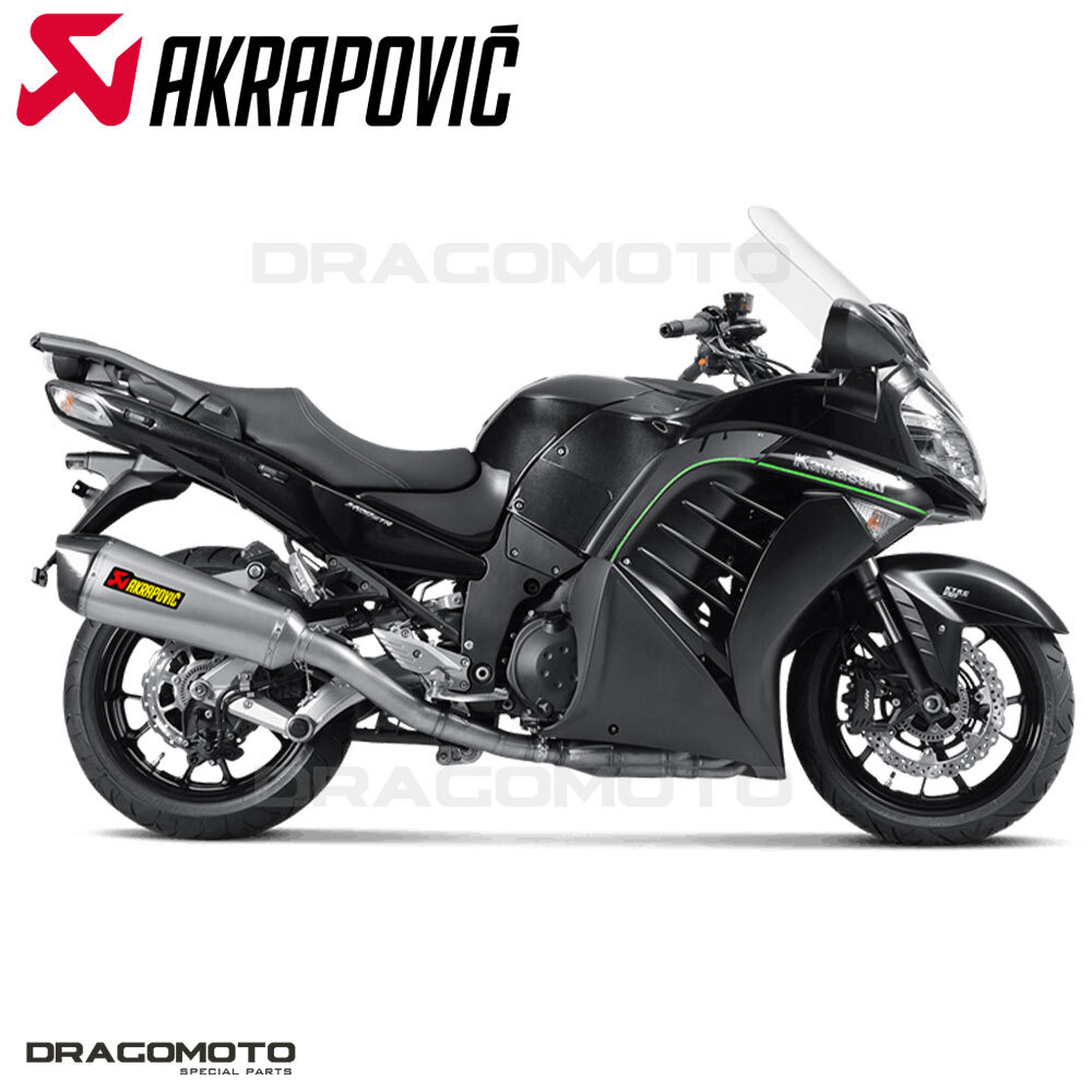 かずちゃん KAWASAKI GTR 1400 2008-2017 Auspuff AKRAPOVIC Titan S-K14SO5