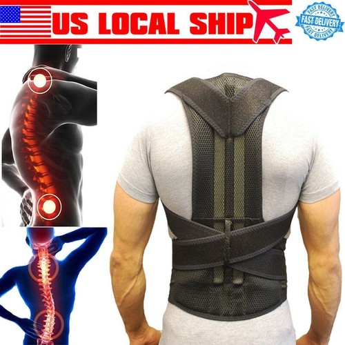 US STOCK Levantamiento Pesado Lumbar Espalda Soporte Cintura Cinturón Soporte Para Trabajo Hombres/Mujeres - Imagen 8 de 13