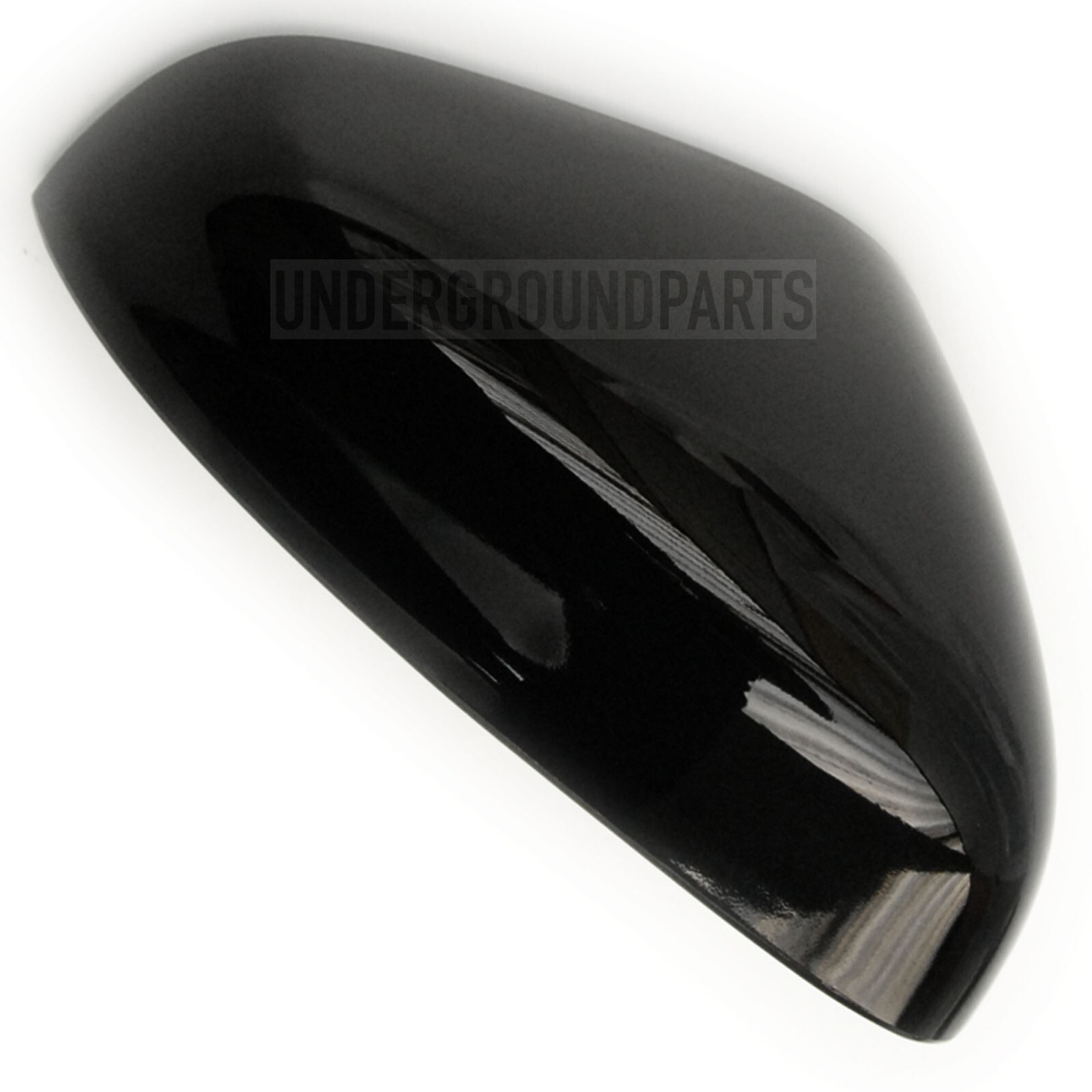 FORD FIESTA MK8 GLOSS SHADOW BLACK DOOR WING MIRROR COVER CAP RIGHT DRIVERS SIDE