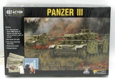 Bolt Action 402012004 Panzer III German WWII Medium Tank Ausf J, L, M or N Kit
