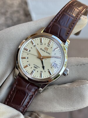 【純正】Grand Seiko　SBGM221 レザーベルト　ブラウン 純正】Grand Seiko SBGM221 レザーベルト ブラウン