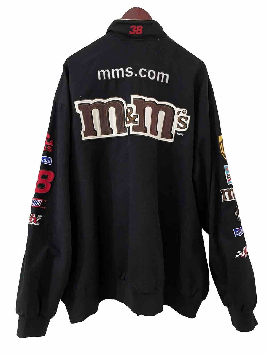 VTG NASCAR Jacket Mens 5XL M&Ms Elliot Sadler Racing MMs JH VTG NASCAR Jacket Mens 5XL M&Ms Elliot Sadler Racing MMs JH