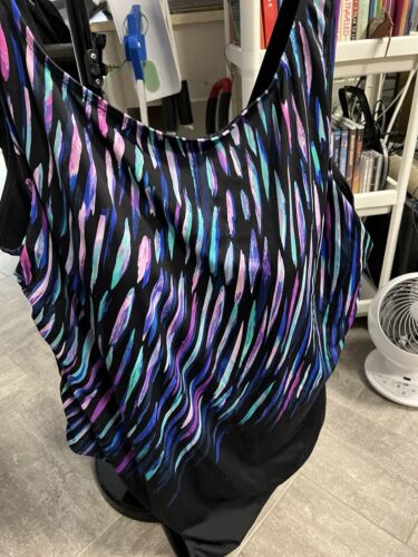 NWOT - Brand New!!! 💦THREE- 3🌞 BATHING SUITS PLUS- SIZE 34 All ONE-PIECE - Picture 2 of 20
