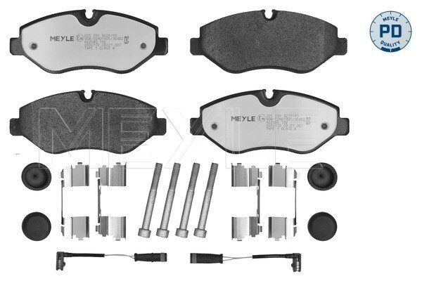 025 291 9220/PD MEYLE Brake Pad Set, disc brake for MERCEDES-BENZ,VW
