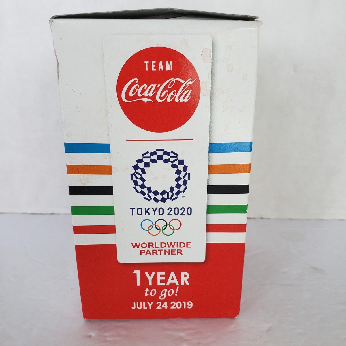 Tokyo 2020 Olympics Coca Cola Glass One Year to Go 2019 Coke | eBay