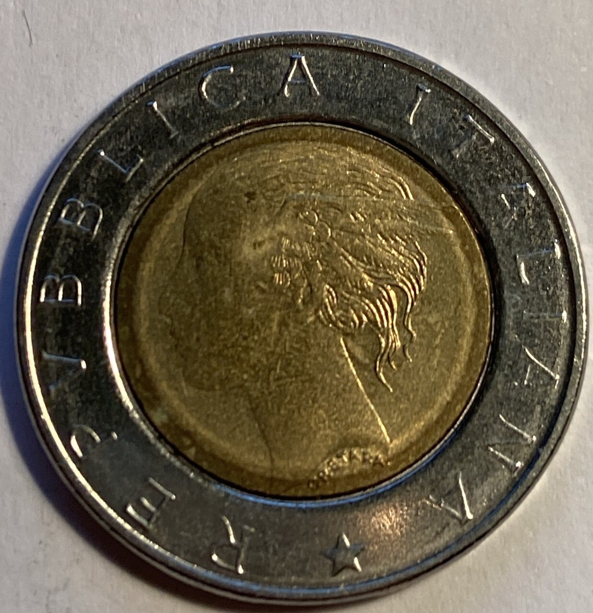 Italia Moneta 500 lire 1994 500° anniversario Nascita di Luca