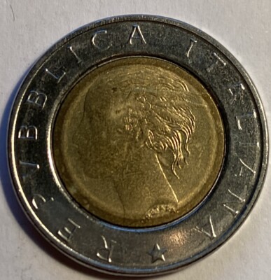 Italia Moneta 500 lire 1994 500° anniversario Nascita di Luca
