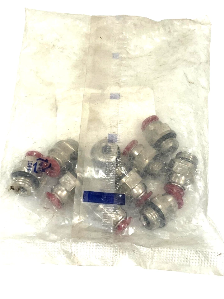 Bag of 10 IMI Norgren C02250628 Pneufit C Push-in connector 6mm x G1/4 - Image 2 of 3