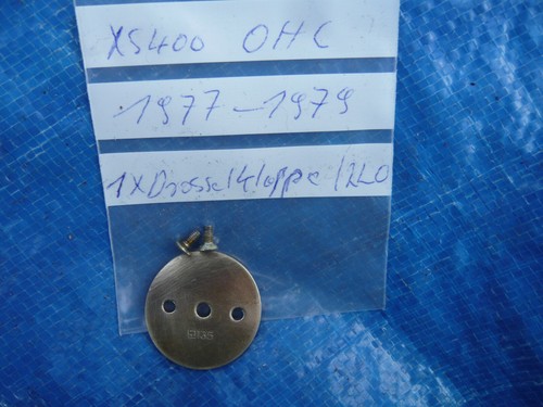 Yamaha  XS 400 OHC 1977-1979  Drossel Klappe Throttle Valve Vergaser Carburetor