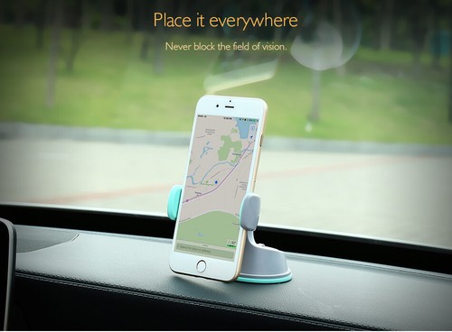 360° Universal Car Holder Stand Mount Air Vent Windshield Bracket For Cell Phone - Picture 11 of 15