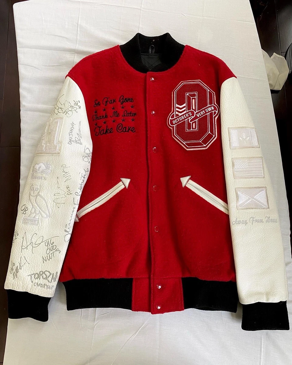 Ovo top letterman hoodie