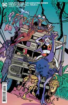 Harley Quinn: The Animated Series The Eat Bang Kill Tour #4 De Landro Cover (B)