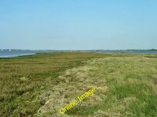 Photo 6x4 Mundon Stone Point Osea Island A long spit whose spine has a lo c2014