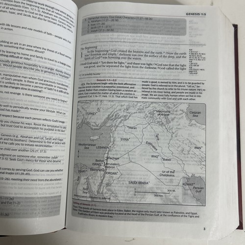 NIV Faith in Action Study Bible - Hardcover - OOP 1984 NIV - World Vision - Picture 10 of 15