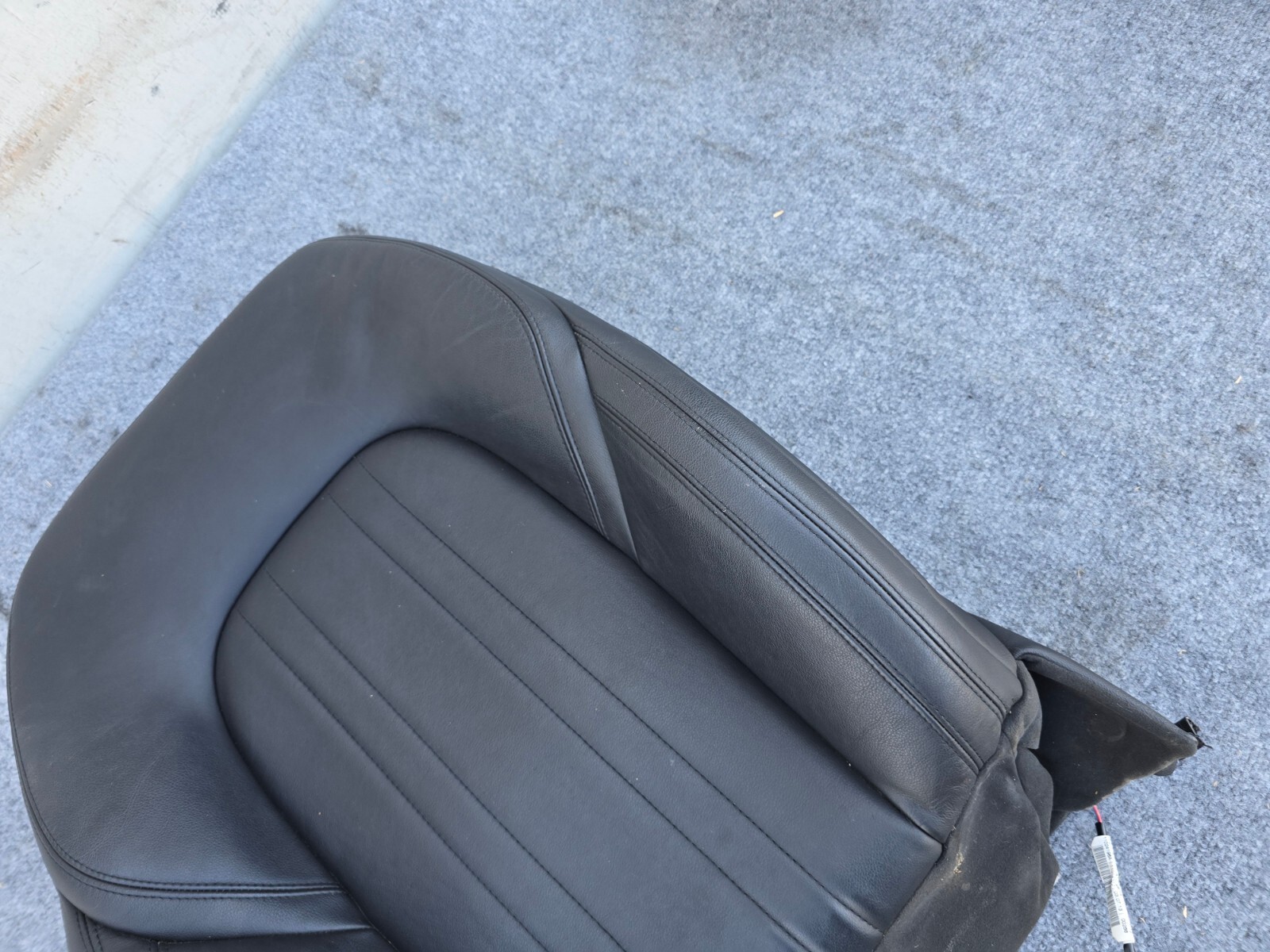 RIGHT FRONT SEAT UPPER LEATHER CUSHION OEM 14-19 MASERATI GHIBLI S QUATTROPORTE