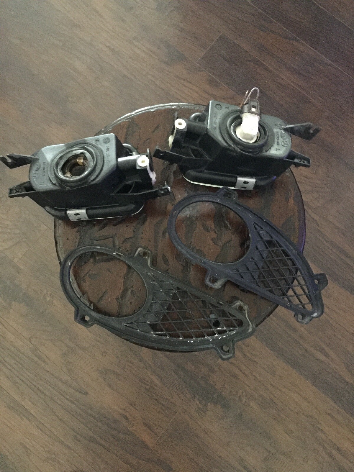 0004 Mercedes Benz C CL SLK Fog Light Assembly Set Left Right/ (CHECK