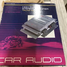 optimus 100 watt amplifier