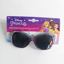Disney Princess Girl's Sunglasses Youth 3 Purple Silver 100 UVA UVB