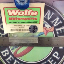 Rc Car Wolfe Motorsports 10-112 #8White Pro-Standard Spring OrignalNewOldStock