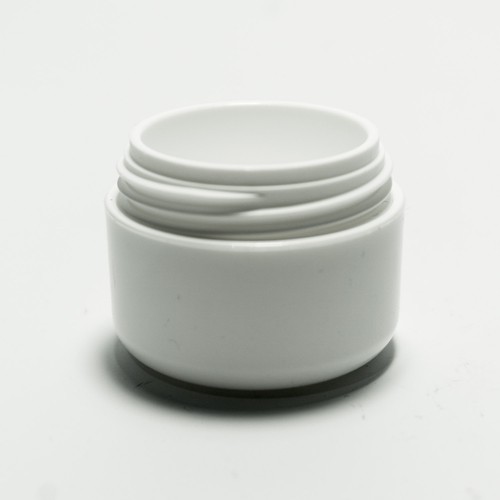 50ml Leertiegel Cremedose Geldose Leer Gel Dose Tiegel Cremetiegel Weiß - Bild 3 von 3