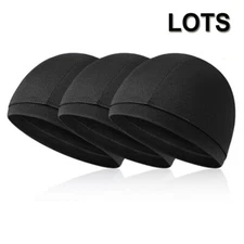 Men Cooling Skull Cap Helmet Liner Sweat Wicking Beanie Head Wrap Bicycle Hat