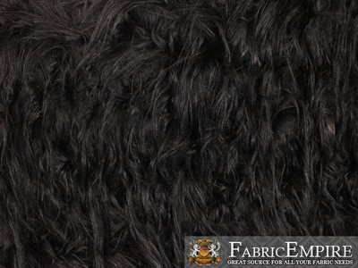 Faux Fur Fabric Long Pile GORILLA / 60'' Wide / Sold by the yard