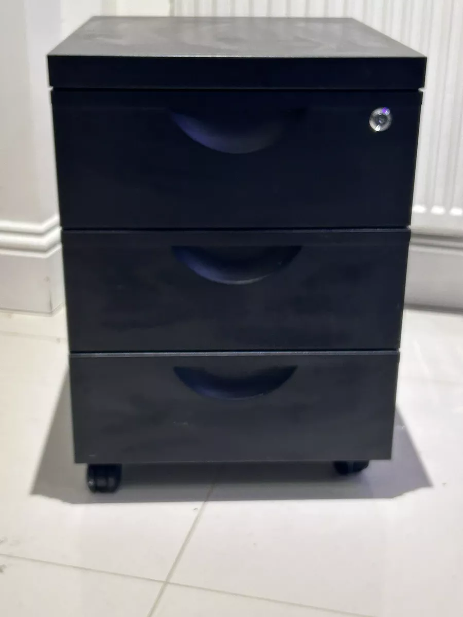 Ikea black sale dresser 3 drawer