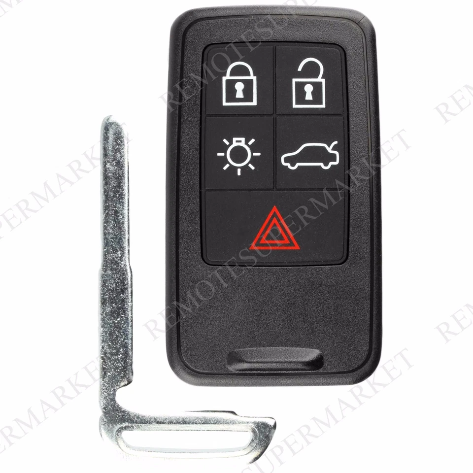 Replacement for Volvo 2010-2017 XC60 2008-2016 XC70 Remote Car Key Fob Entry Foto 2 de 4
