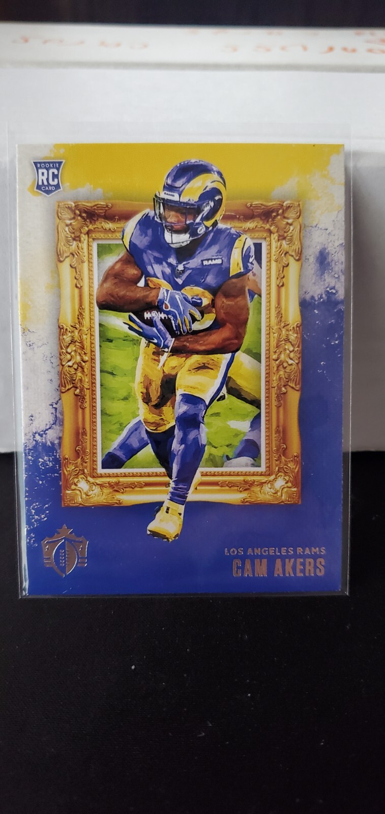 2020 Panini Chronicles Gridiron Kings Cam Akers RC Rookie Card #GK-29 Rams