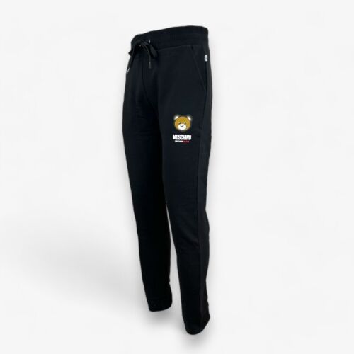Pantalone Tuta uomo Moschino V1A6890 Nero con Taddy Bear AI24 - Imagen 2 de 4
