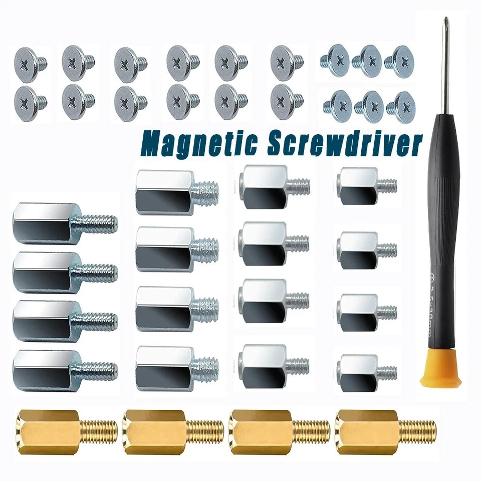 Abstand Schraube Set ASUS MSI Gigabyte M.2 SSD Metall Stand Off Montage 40 Teile - Image 2 of 4