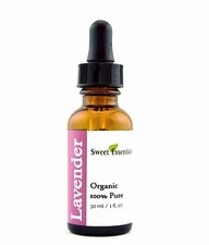 Organic Lavender Essential Oil | 1oz / 30ml | Imported From France | 100% Pure 