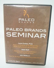 Paleo Brands Seminar 2 DVD Set Presenters Loren Cordian Robb Wolf John Welbourn