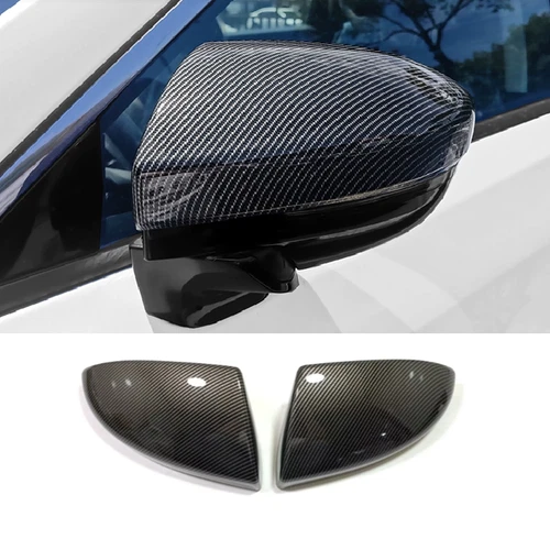 Carbon Fiber Rearview Side Mirror Cover Caps For Nissan Murano 2025 2026