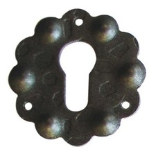 Drückerrosette Verziert En Acier D65mm t2mm FAB Pour Portail Et Clôture