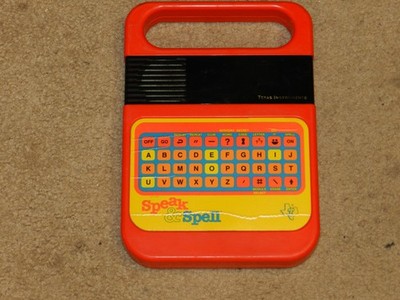 Original 1978 Vintage Speak & Spell Texas Instruments Tested Working