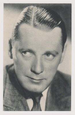 Herbert Marshall mid 1940s vintage Tarjeta Postal Film Star Postcard #89