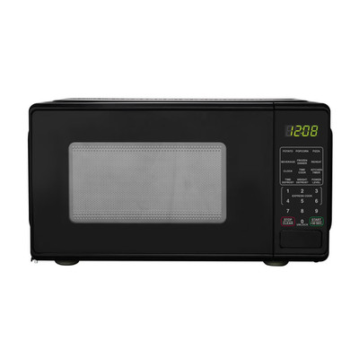 Mainstays 0.7 Cu ft Countertop Microwave Oven, 700 Watts, Black Free ship