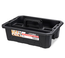 Heavy Duty Impact Resistant Tool Organiser Tote Tool Storage Tray with Handle