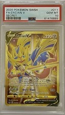 Zacian V (Secret) 211/202 Swsh01: Sword & Shield Holo on eBay
