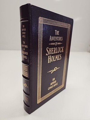 THE ADVENTURES SHERLOCK HOLMES ARTHUR CONAN DOYLE LEATHER 1995 Barnes Noble *