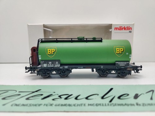 Märklin H0 AC 46514 Kesselwagen "BP" idee&spiel / NEM / DB / OVP weiß | Condition: Gebraucht