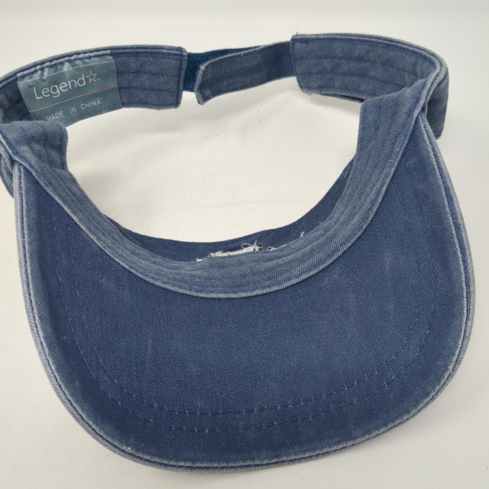 USTA Team Captain Strapback Sun Visor Cap Blue On… - image 7