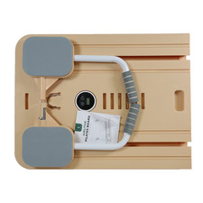 Airlithe Pilates Reformer Board Equipment - Portable and Foldable, Orange