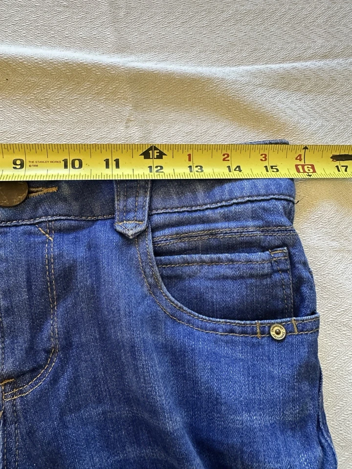 Женские джинсы Democracy из синей джинсовой ткани Ab Solution эластичные узкие узкие до лодыжки размер 6 - Изображение 3 из 4