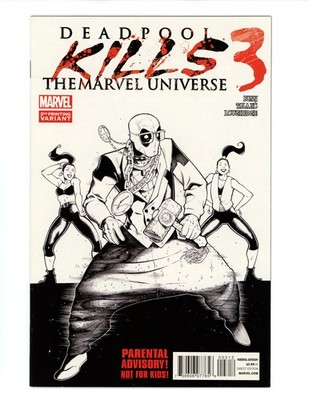  Deadpool Kills the Marvel Universe #3 - 2nd Print Kaare Andrews Variant Not NM